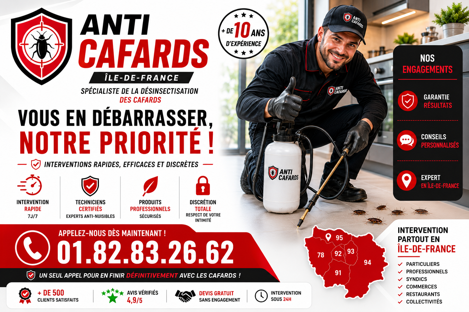 Cafards Sevran